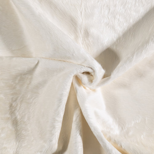 Brazilian White Cowhide Rug Size 8'6" L x 6'7" W 6043