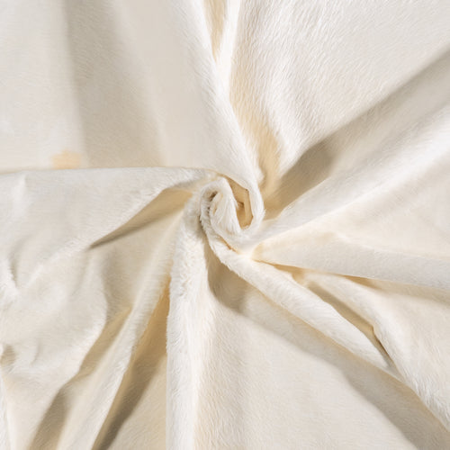 Brazilian White Cowhide Rug Size 8'5" L x 6'3" W 6049