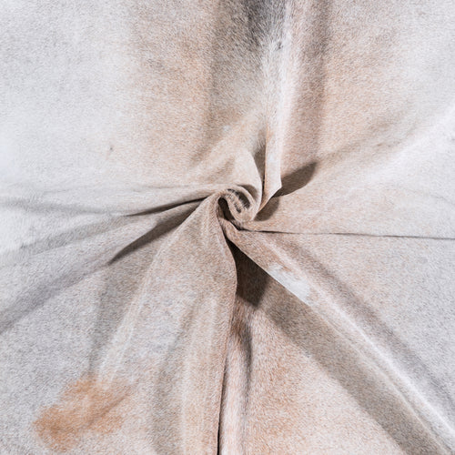 Brazilian Grey Palomino Cowhide Rug Size 8'1" L x 6'11" W 4544