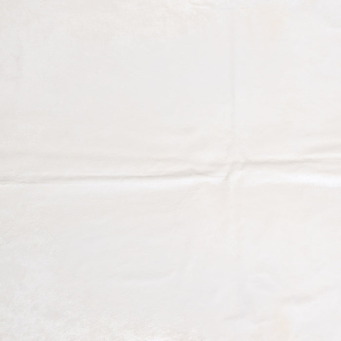Brazilian White Cowhide Rug Size 8'0" L x 6'5" W 6054