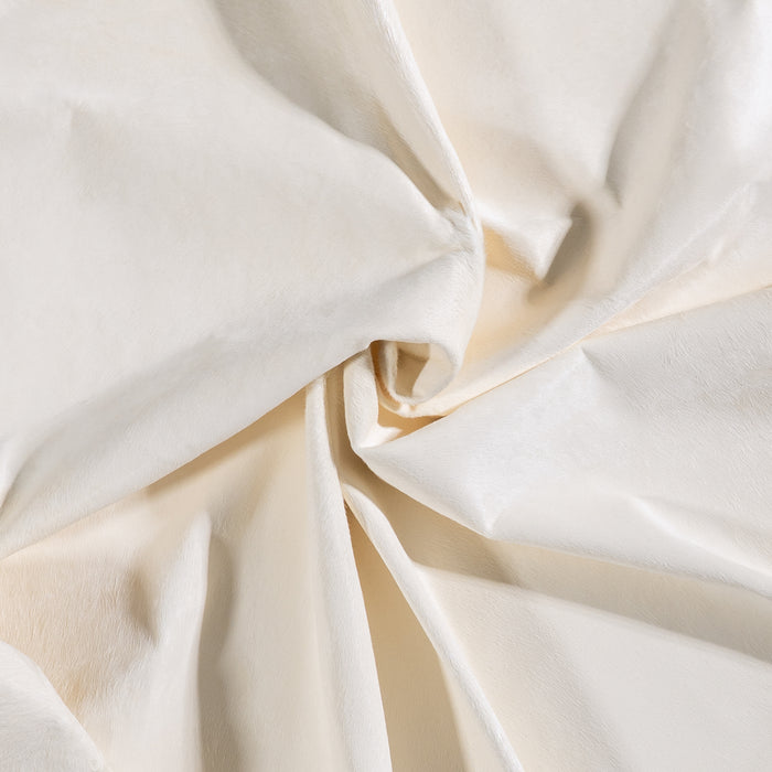 Brazilian White Cowhide Rug Size 8'0" L x 6'5" W 6054