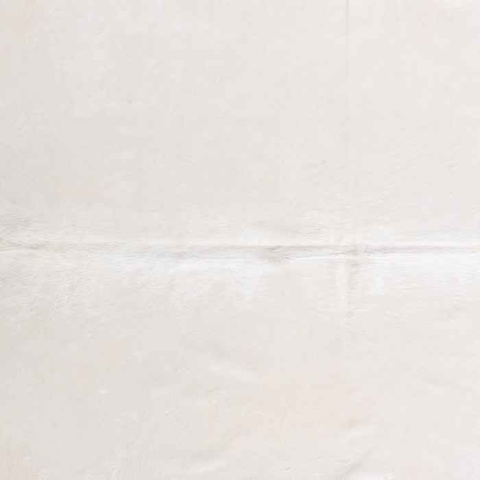 Brazilian White Cowhide Rug Size 8'1" L x 7'0" W 6058