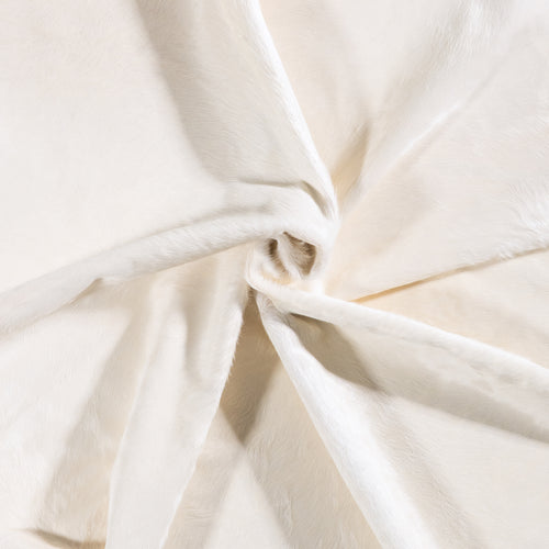 Brazilian White Cowhide Rug Size 8'1" L x 7'0" W 6058