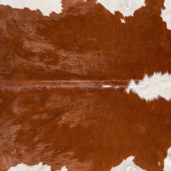 Brazilian Hereford Cowhide Rug Size 7'8" L x 7'3" W 5364