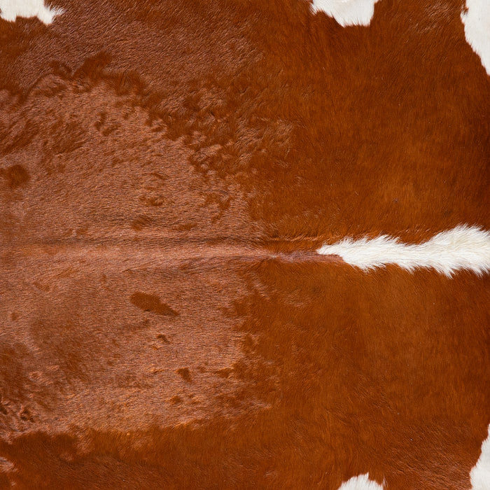Brazilian Hereford Cowhide Rug Size 7'6" L x 6'10" W 5365