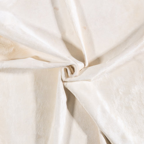 Brazilian White Cowhide Rug Size 7'9" L x 6'6" W 6065