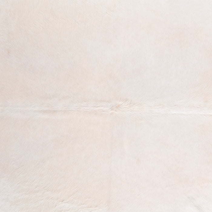 Brazilian White Cowhide Rug Size 8'4" L x 7'4" W 6074