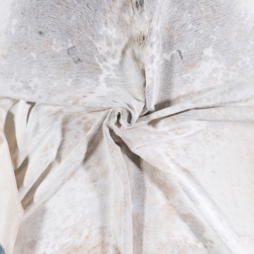 Brazilian Grey Palomino Cowhide Rug Size 7'9" L x 6'8" W 4578