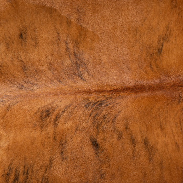 Brindle Cowhide Rug Size 7'7" L x 6'4" W 5447