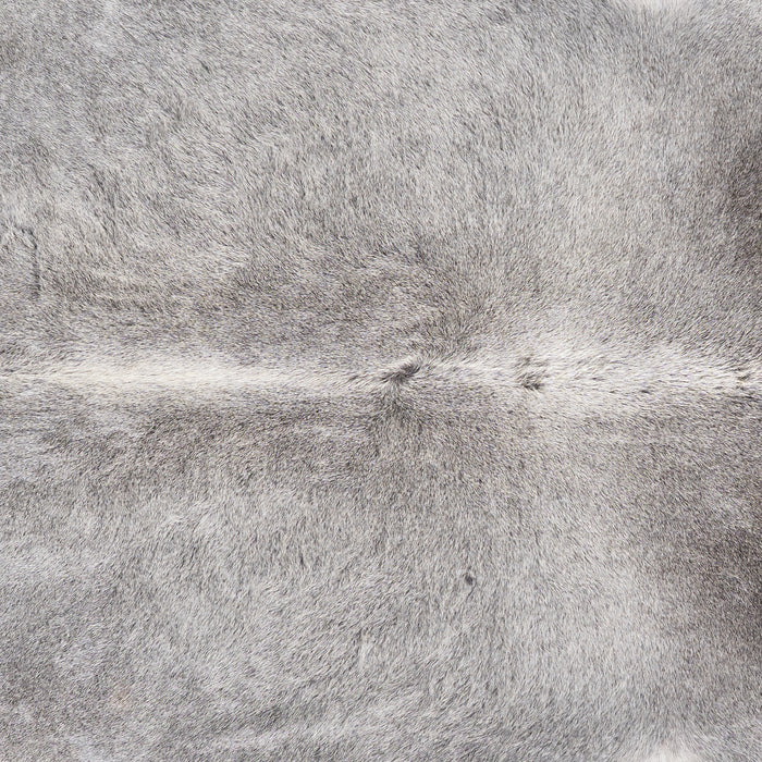 Brazilian Grey Cowhide Rug Size 8'1" L x 7'0" W 5197