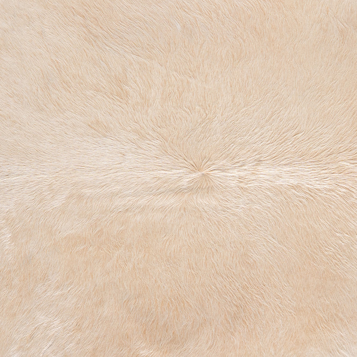 Brazilian Champagne Cowhide Rug Size 7'5" L x 7'5" W 5199