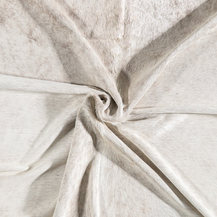 Brazilian Champagne Cowhide Rug Size 7'8" L x 6'10" W 5201