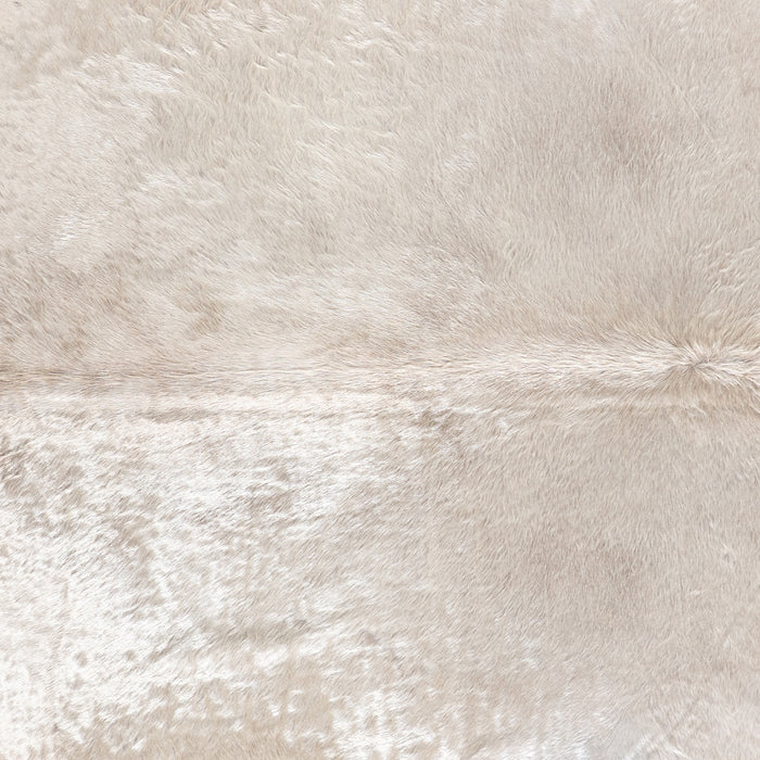 Brazilian Champagne Cowhide Rug Size 7'6" L x 6'8" W 5202