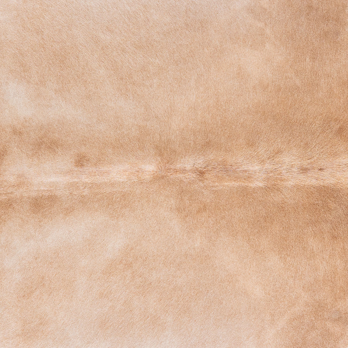 Brazilian Beige Cowhide Rug Size 7'0" L x 6'8" W 4690