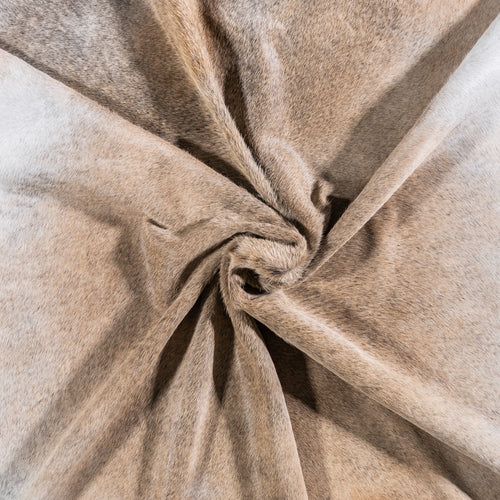 Brazilian Grey Palomino Cowhide Rug Size 7'1" L x 7'0" W 4910