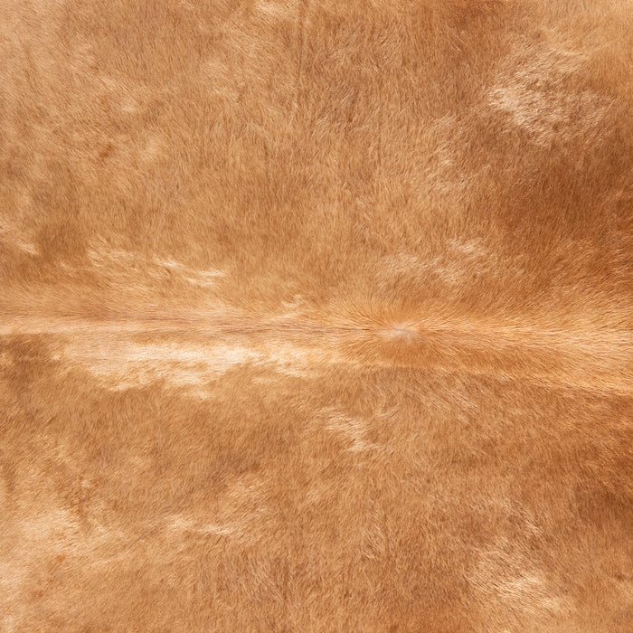 Brazilian Beige Cowhide Rug Size 6'11" L x 5'10" W 4698