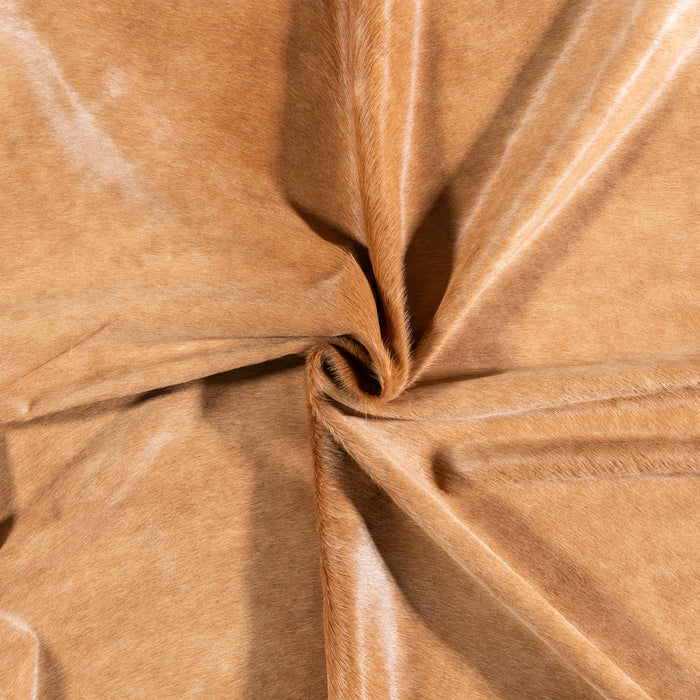 Brazilian Beige Cowhide Rug Size 7'1" L x 6'5" W 4700