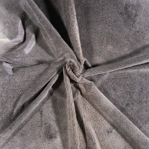 Brazilian Grey Cowhide Rug Size 7'7" L x 7'5" W 3473