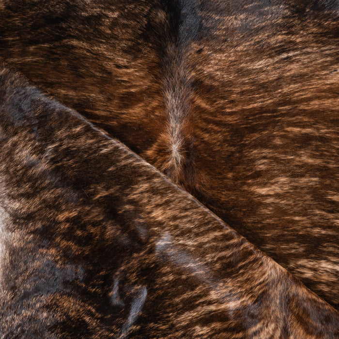 Brindle Cowhide Rug Size 6'9" L x 6'8" W 6260