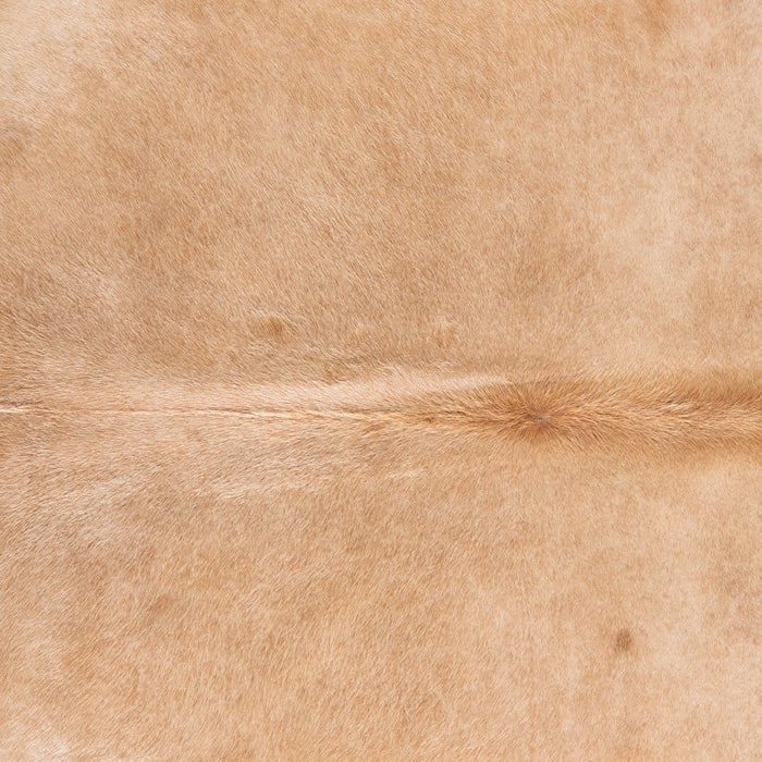 Brazilian Beige Cowhide Rug Size 6'9" L x 6'6" W 4705
