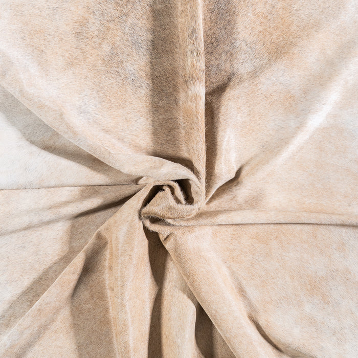 Brazilian Grey Palomino Cowhide Rug Size 7'8" L x 7'3" W 4923