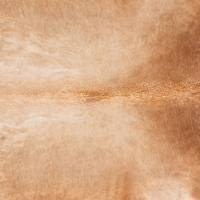 Brazilian Beige Cowhide Rug Size 7'4" L x 6'10" W 4711