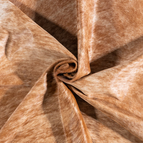 Brazilian Beige Cowhide Rug Size 7'9" L x 7'4" W 5934