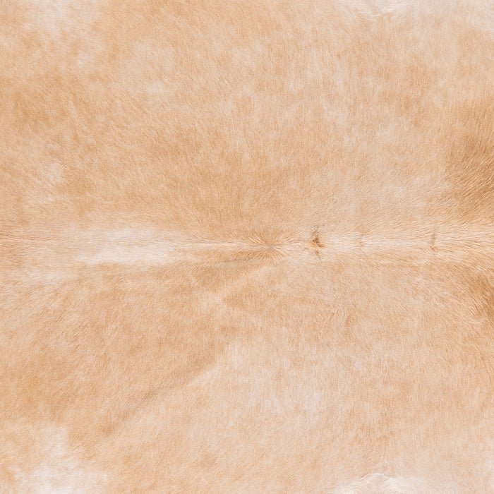 Brazilian Beige Cowhide Rug Size 7'4" L x 6'10" W 4719