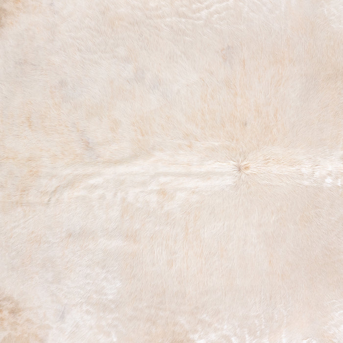 Brazilian Champagne Cowhide Rug Size 7'10" L x 7'4" W 4939