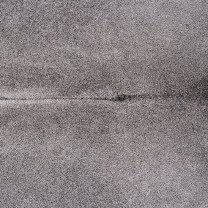 Brazilian Grey Cowhide Rug Size 6'6" L x 6'1" W 3485