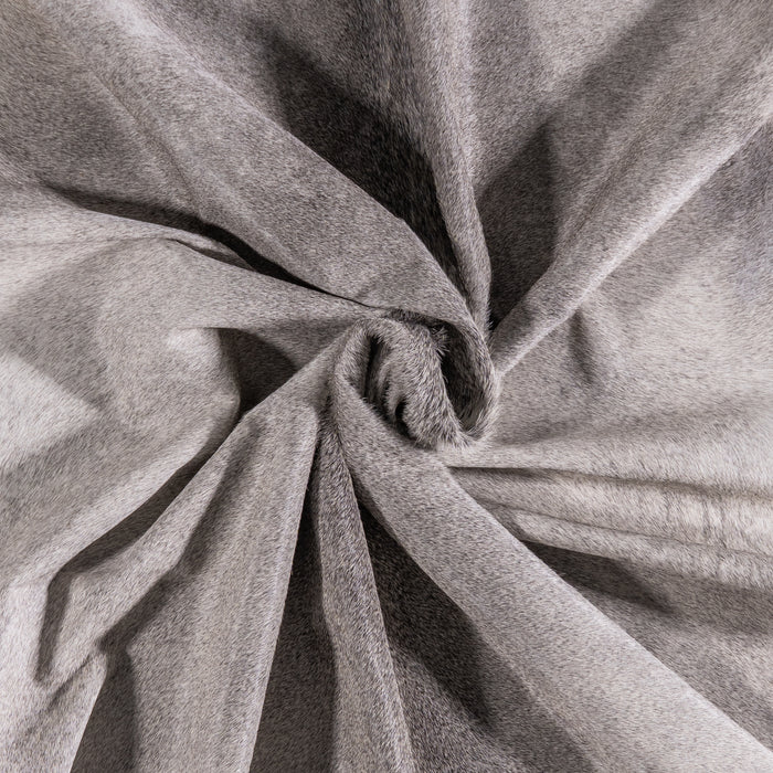 Brazilian Grey Cowhide Rug Size 7'3" L x 5'6" W 3487