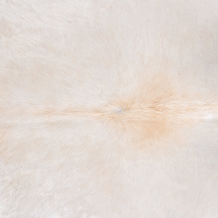 Brazilian Champagne Cowhide Rug Size 6'10" L x 6'5" W 4944