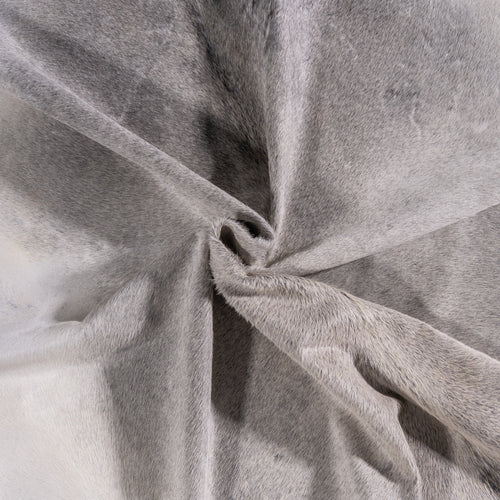 Brazilian Grey Cowhide Rug Size 6'11" L x 6'6" W 3490