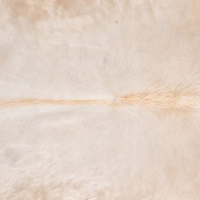 Brazilian Champagne Cowhide Rug Size 6'10" L x 6'4" W 4949