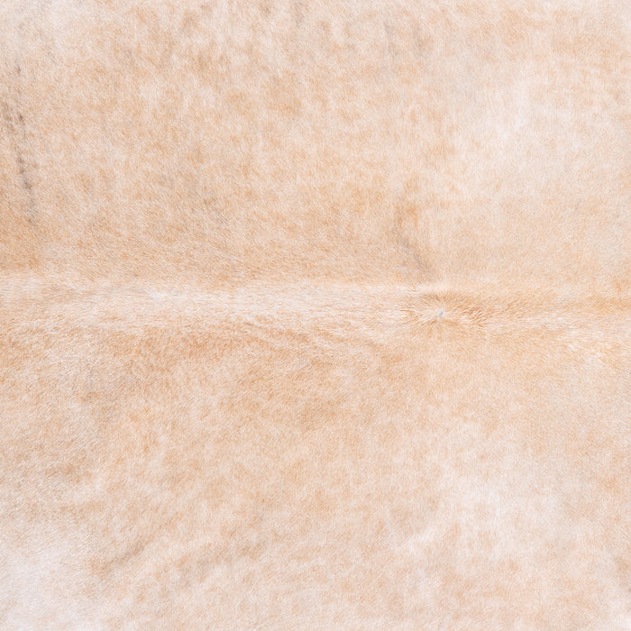 Brazilian Beige Cowhide Rug Size 7'10" L x 6'6" W 5950