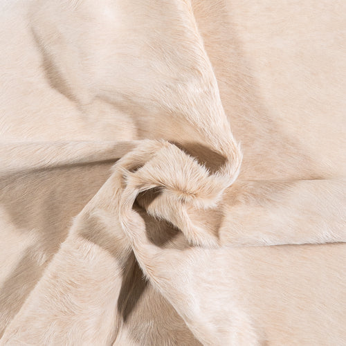 Brazilian Champagne Cowhide Rug Size 7'1" L x 6'4" W 4952