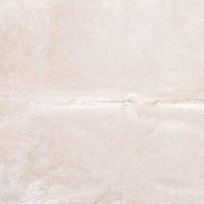 Brazilian Palomino and White Cowhide Rug Size 7'0" L x 7'7" W 5952