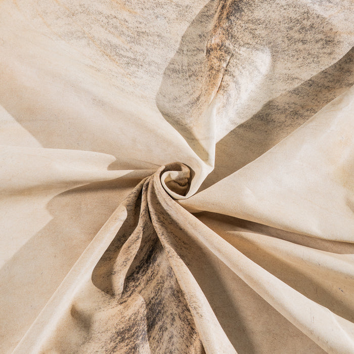 Light Brindle Cowhide Rug Size 8'1" L x 7'9" W 5478