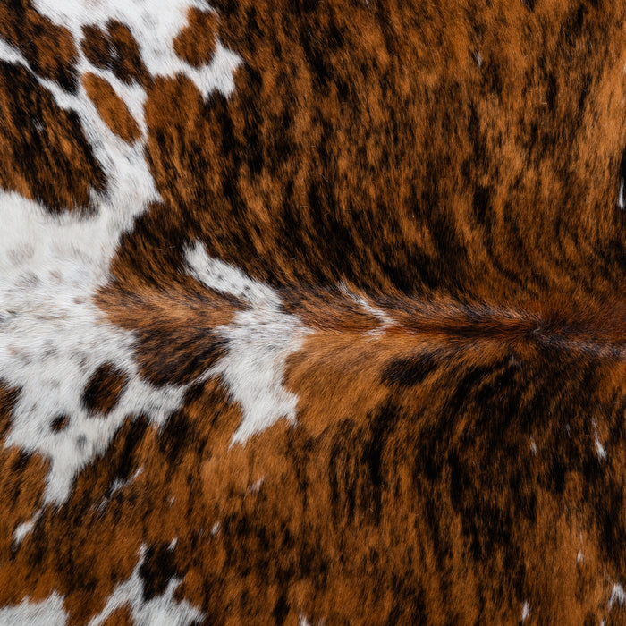 Tricolor Cowhide Rug Size 8'2" L x 6'11" W 4126