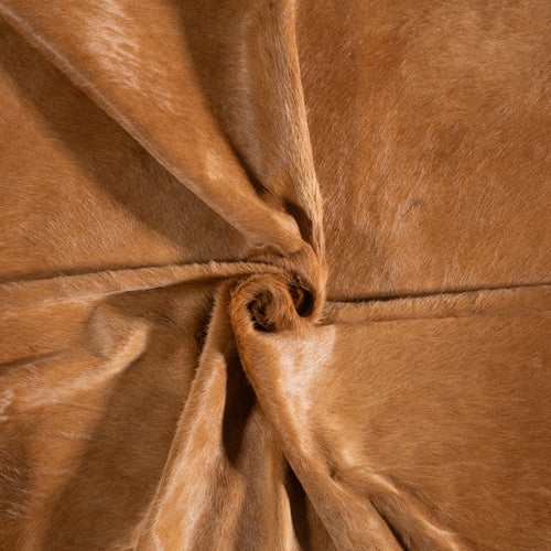 Brazilian Beige Cowhide Rug Size 8'1" L x 6'10" W 3505