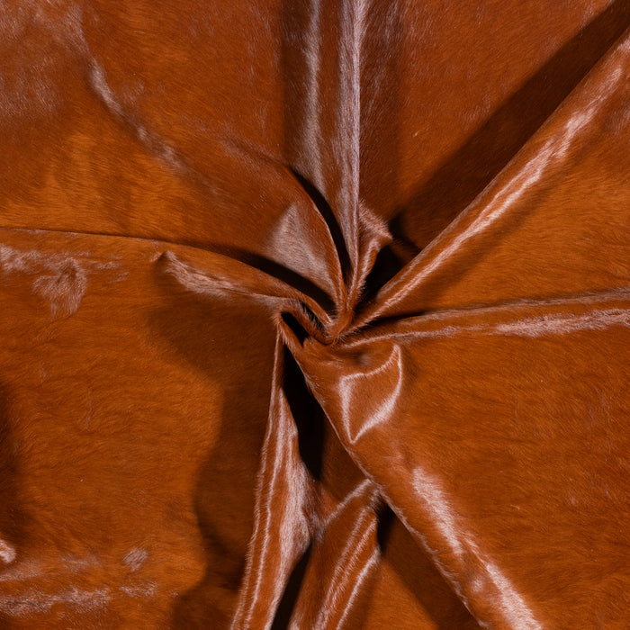 Brazilian Brown Cowhide Rug Size 8'0" L x 6'11" W 4759