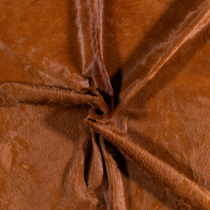 Brazilian Brown Cowhide Rug Size 7'6" L x 5'11" W 4760