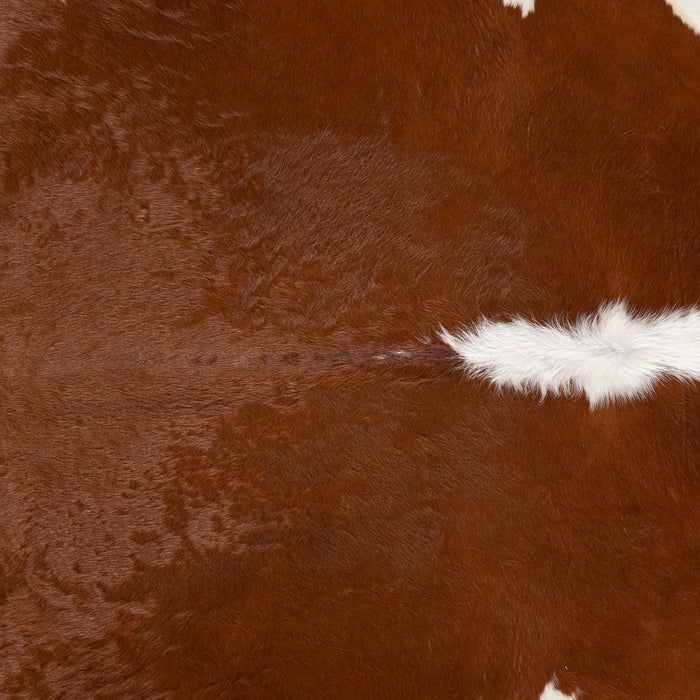 Brazilian Hereford Cowhide Rug Size 7'8" L x 6'6" W 4989
