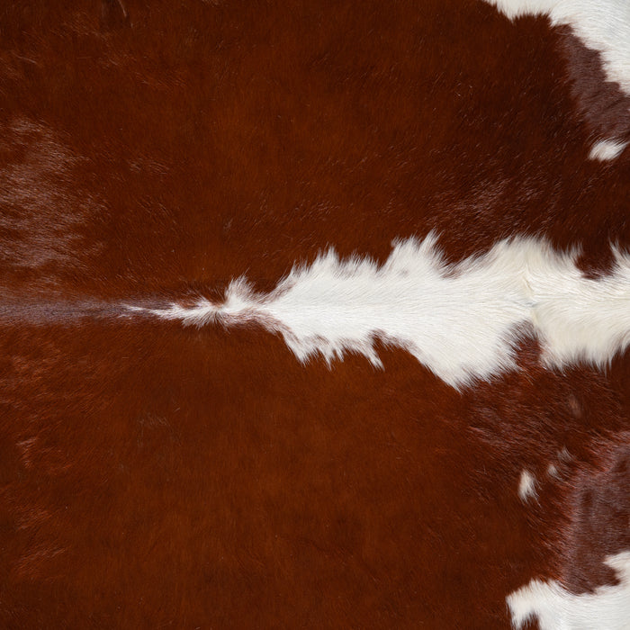 Brazilian Hereford Cowhide Rug Size 7'5" L x 6'7" W 3710