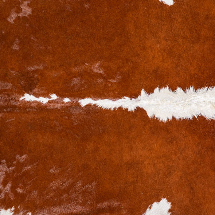 Brazilian Hereford Cowhide Rug Size 8'4" L x 7'2" W 4994
