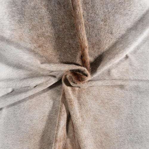 Brazilian Grey Palomino Cowhide Rug Size 7'4" L x 6'10" W 3520