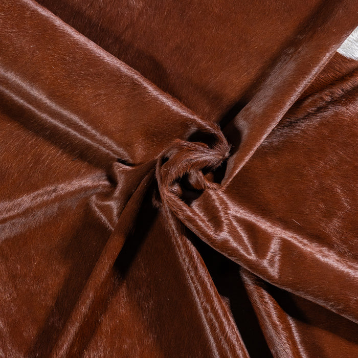 Brazilian Hereford Cowhide Rug Size 7'10" L x 6'9" W 4996