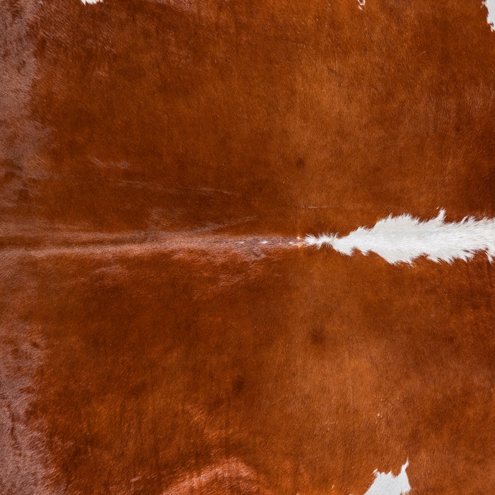 Brazilian Hereford Cowhide Rug Size 7'8" L x 6'11" W 4997