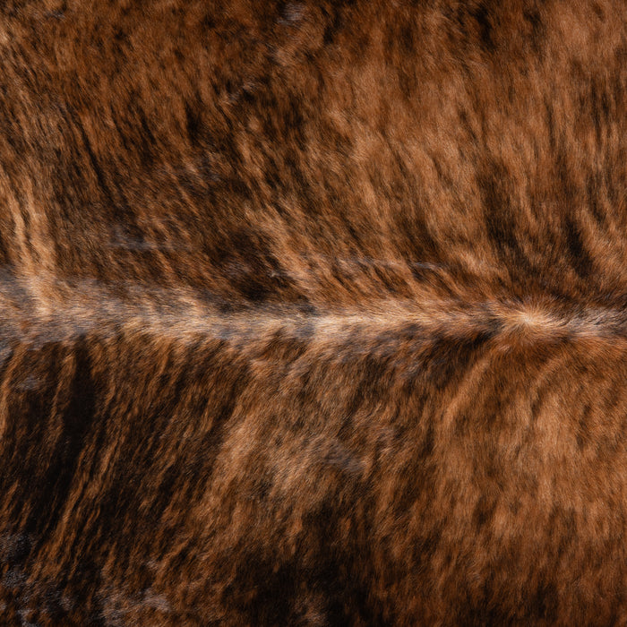 Brazilian Brindle Cowhide Rug Size 7'2" L x 6'2" W 3547