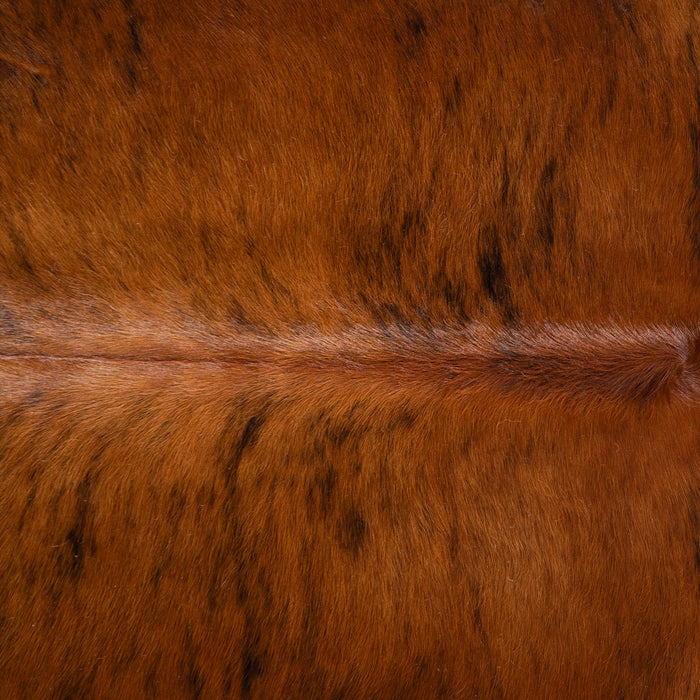 Brindle Cowhide Rug Size 7'1" L x 6'6" W 4092